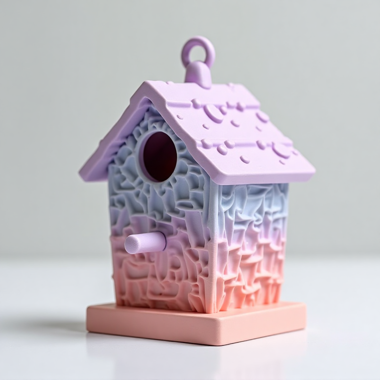 Birdhouse — Classic House, trippy, origami, pastel