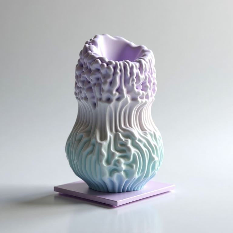 Bookend — alien, trippy, honeycomb, pastel
