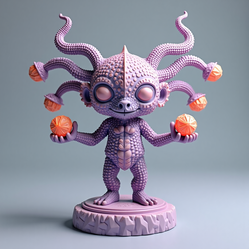 DMT Realm — Machine Elf, pastel