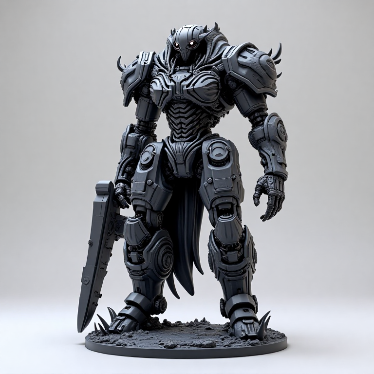 Death Machine — Reaper Engine, alien, botanical, voronoi, magenta