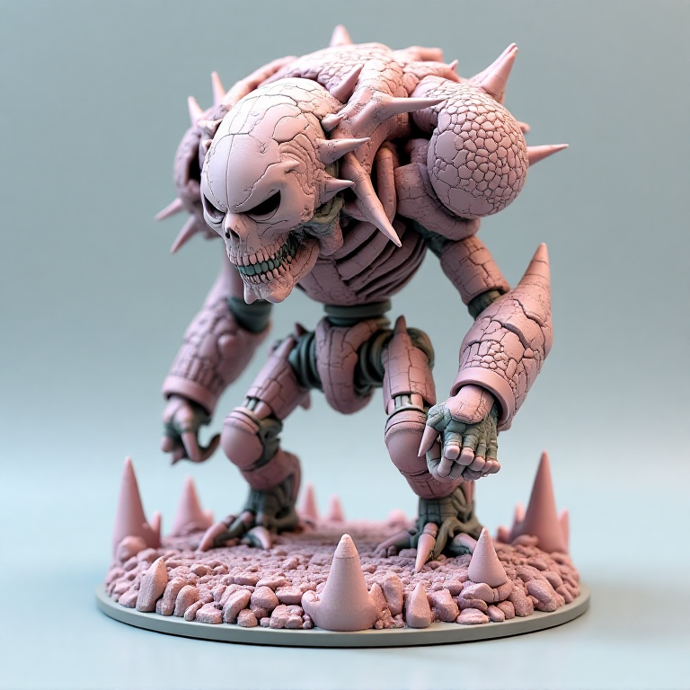 Death Machine — Reaper Engine, honeycomb, mosaic, pastel