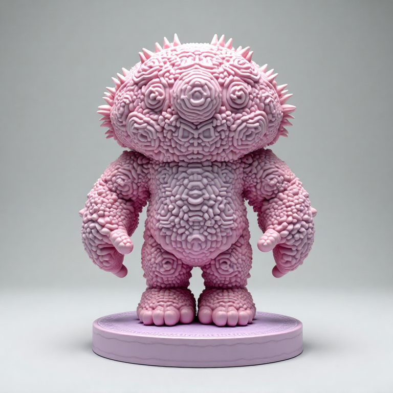 Shipibo Conibo — Meranon Cloud Spirit, mosaic, origami, pastel