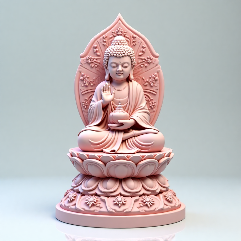 Tibetan Buddhist — Egyptian, origami, cosmic, pastel